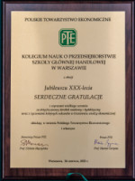 Dyplom Laureata Nagrody KNOP 2022