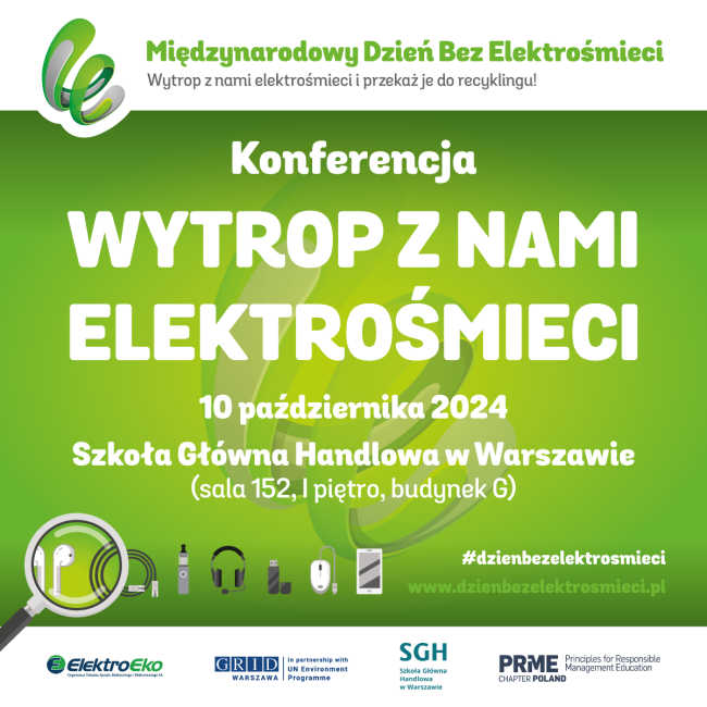 Konferencja „Wytrop z nami elektrośmieci”