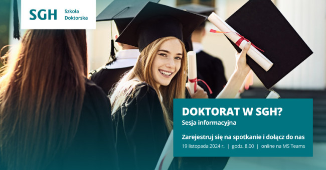 Doktorat w SGH? – sesja informacyjna